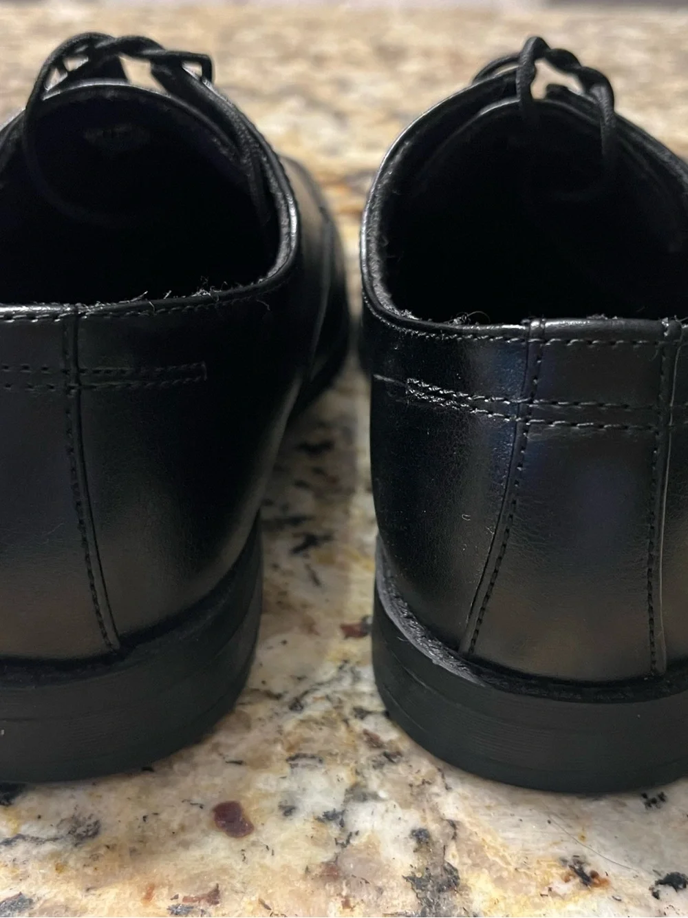 Sonoma Black Boy’s Lace-Up Derby Dress Shoes size 7M